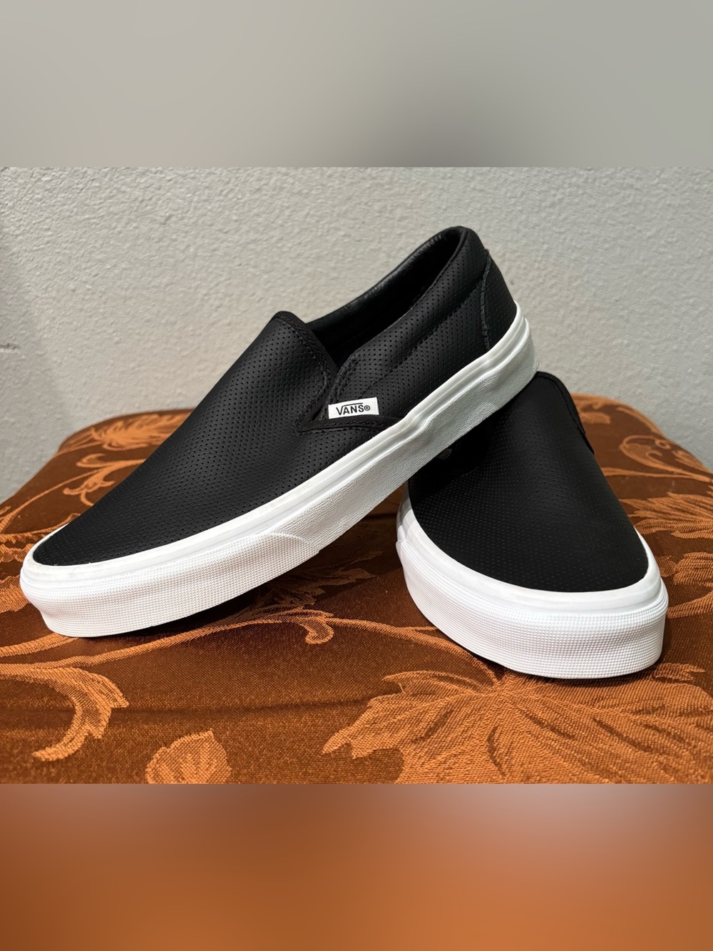 Vans Slip-On Black and White Unisex Sneakers